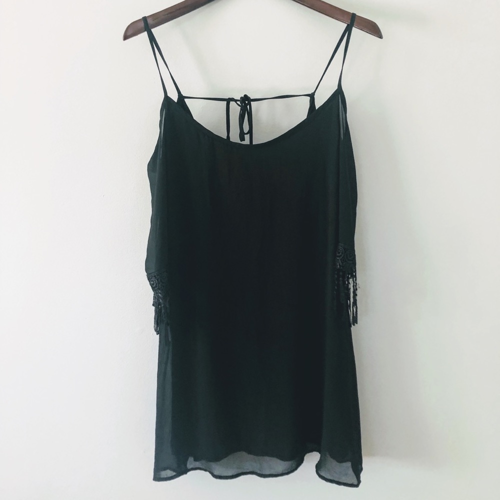 Tobi | Black Cold Shoulder Dress